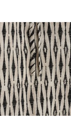 Adney bluse med mønster moonbean w. black