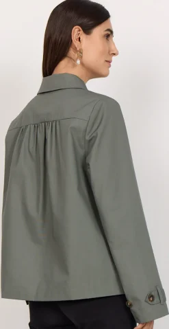 Anne jakke khaki LikeLondon