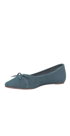 Ballerina med sløjle denim