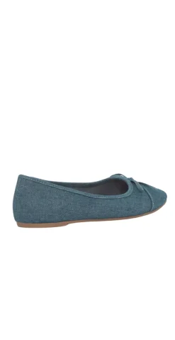 Ballerina med sløjle denim