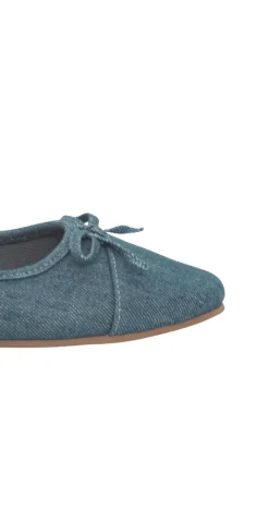 Ballerina med sløjle denim
