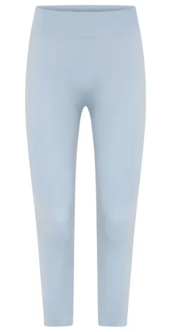 Blå capri leggings
