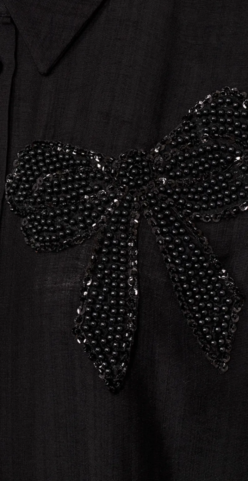 Bowy skjorte black