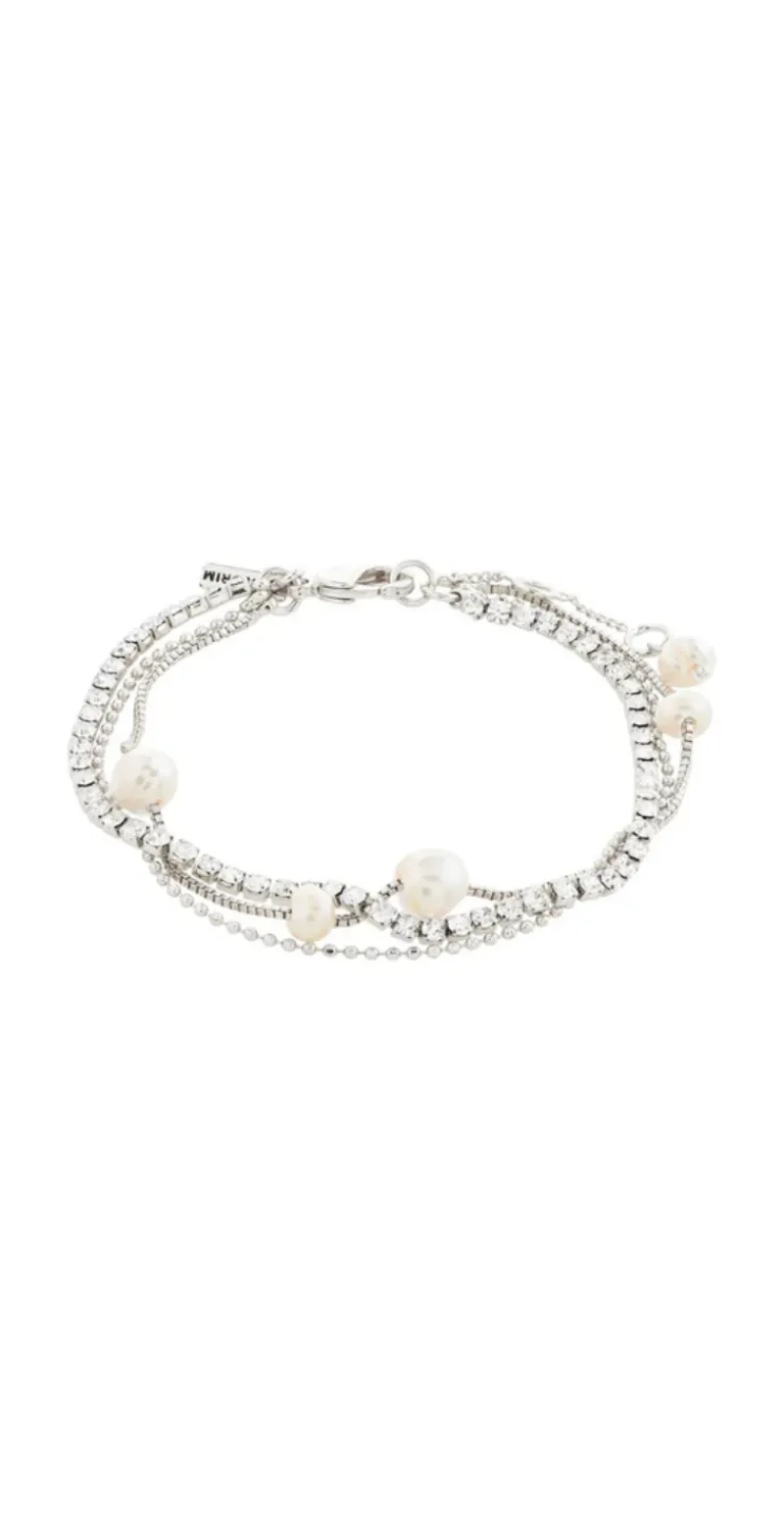 Breeze armbånd sølvbelagt