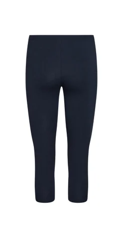 Capri leggings med bambus navy