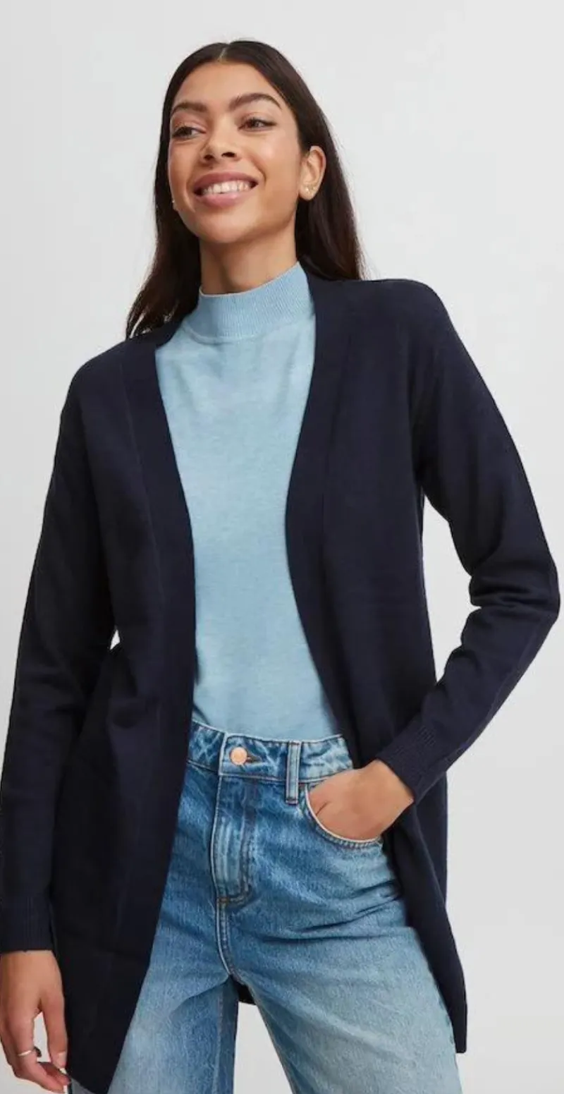 Cardigan i strik copenhagen night