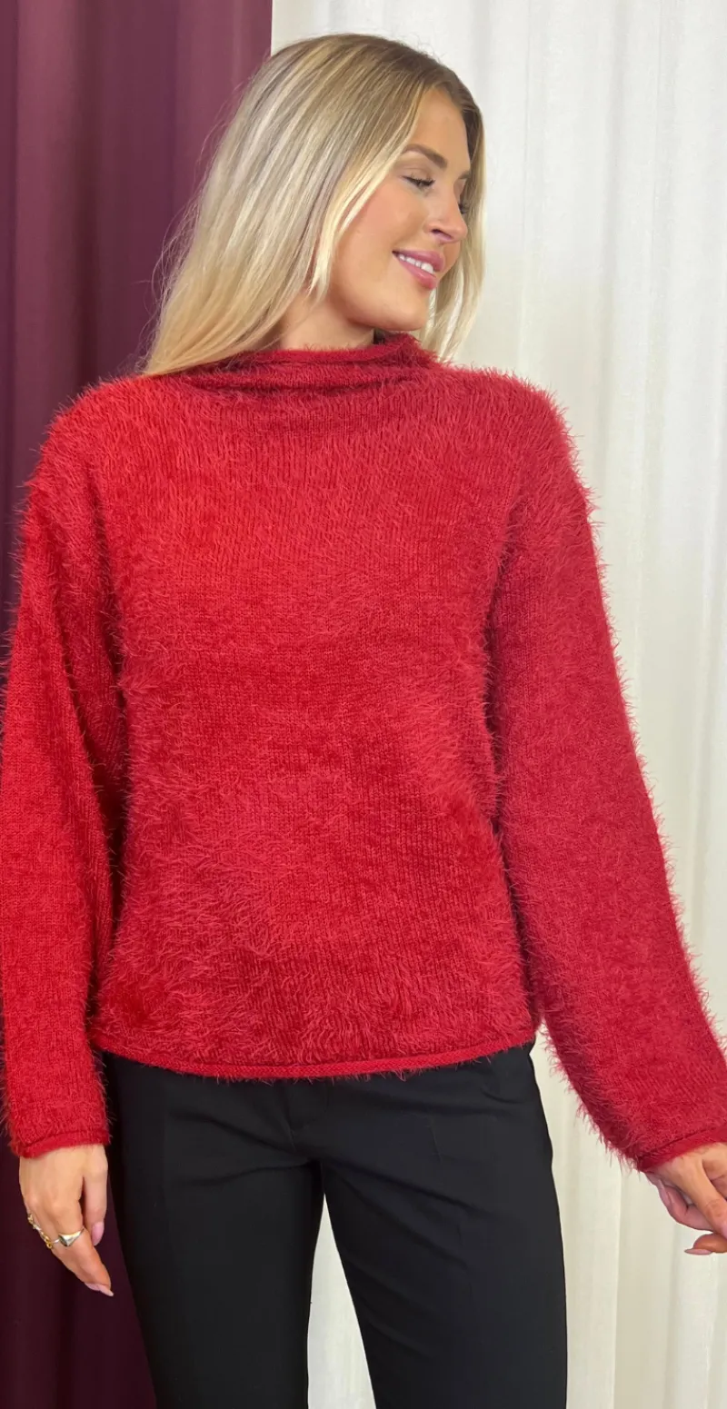 Cat Pullover chili pepper