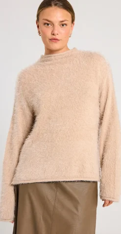 Cat Pullover simply taupe