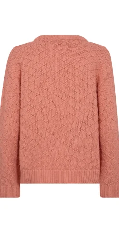 Cotla pullover burnt coral