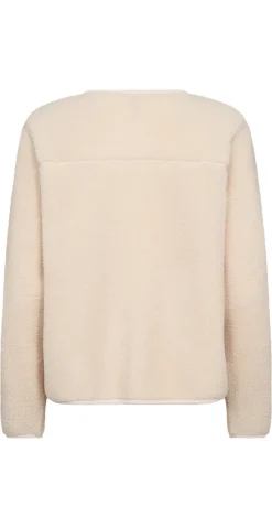 Darla teddy cardigan creme