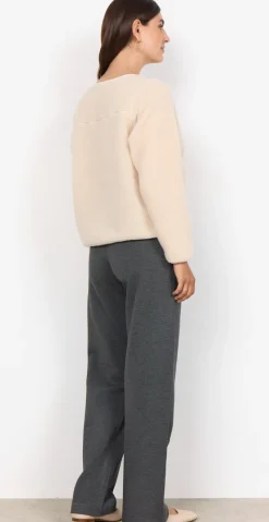 Darla teddy cardigan creme