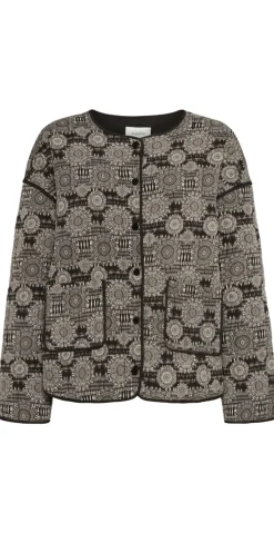 Delight jakke black mix