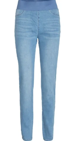 Denim shantal stretch buks lys blå