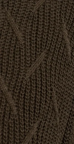 Dodo strikket pullover med mønster morel Freequent
