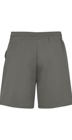 Emily shorts med flæsedetalje ved lommerne khaki