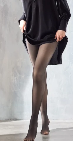 Fleece strømpebukser 280 Denier Tights