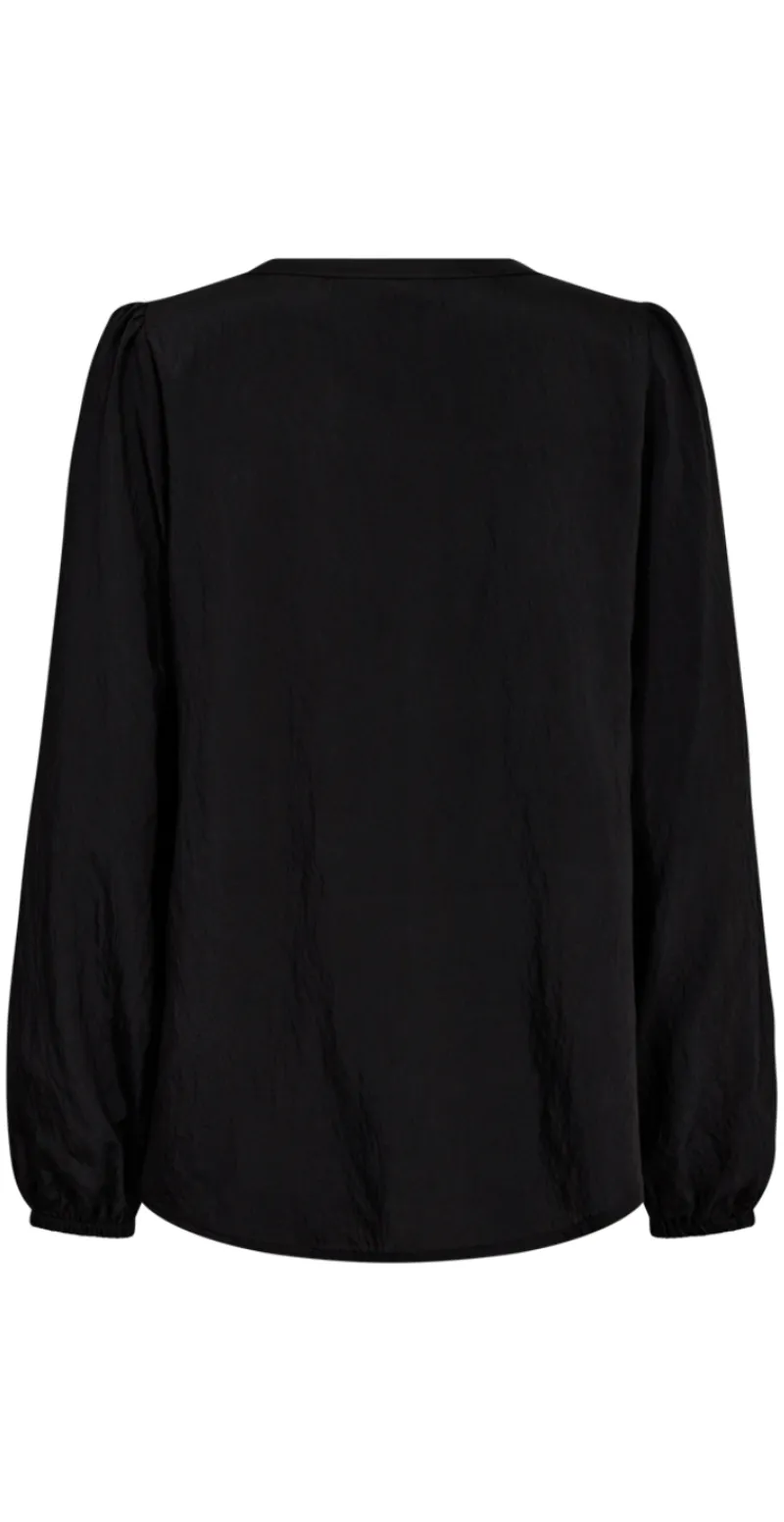 Gruly bluse sort