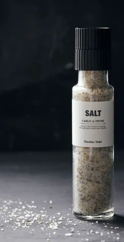 Havsalt med hvidløg og timian