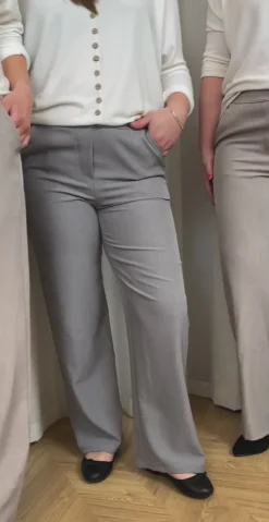 Iris habitbukser med elastik sort LikeLondon