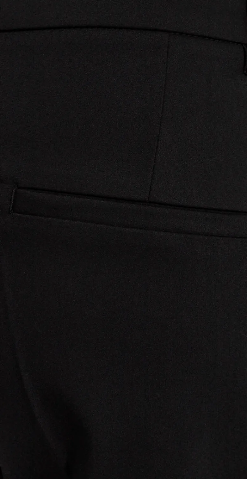 Isadora habitbuks med bootcut lang sort