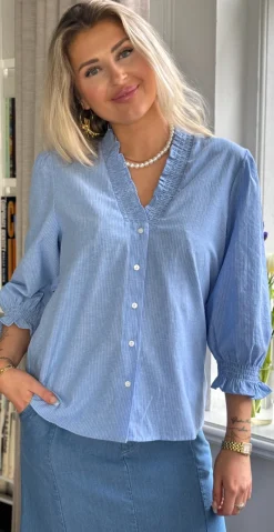 Istribe skjortebluse regatta mix