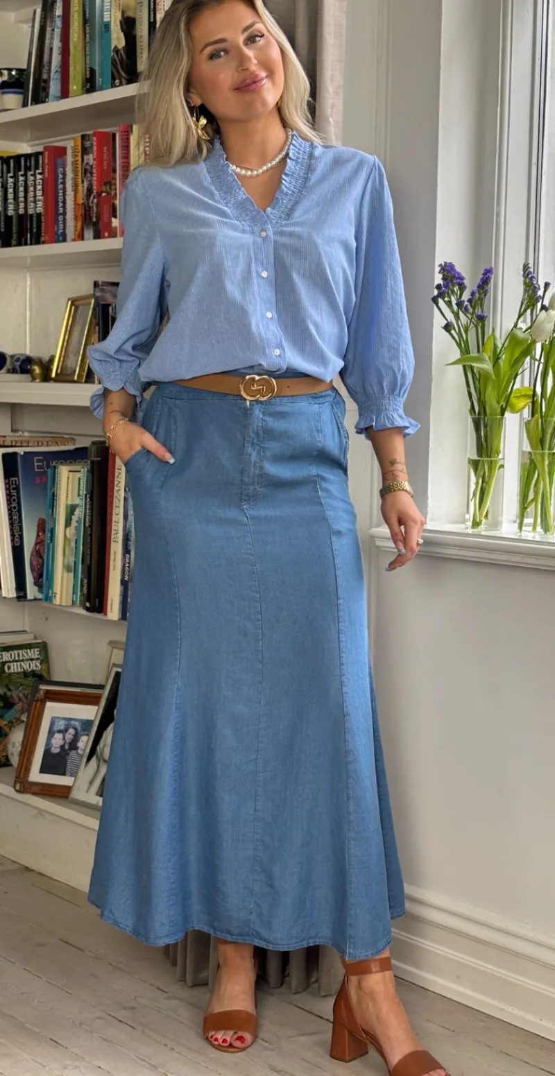 Istribe skjortebluse regatta mix