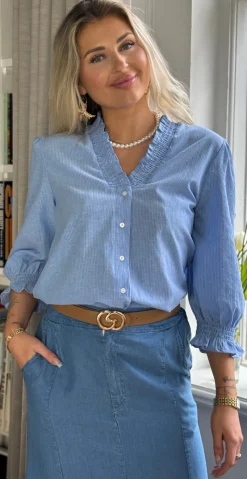 Istribe skjortebluse regatta mix