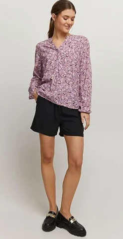 Joella bluse ash rose mix