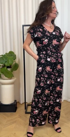 Joella jumpsuit coral cloud mix