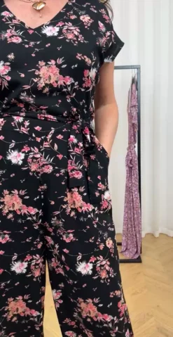 Joella jumpsuit coral cloud mix