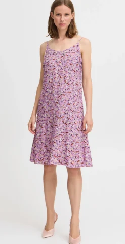 Joella kort kjole ash rose mix