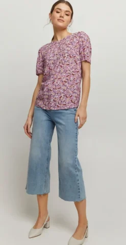 Joella t-shirt ash rose mix