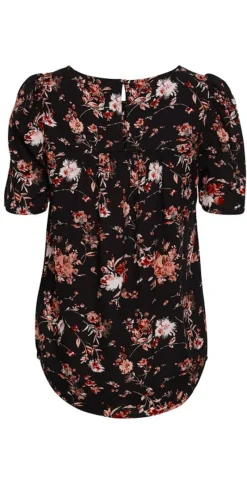 Joella t-shirt coral cloud mix