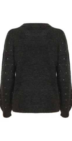 Kama pullover dark grey melange