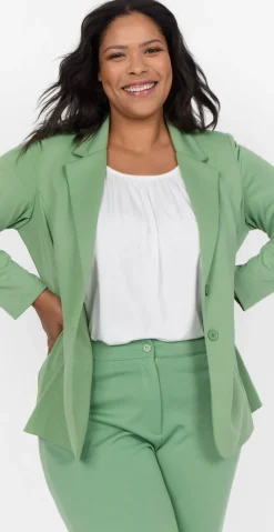 Klassisk blazer grøn LikeLondon Free