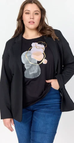 Klassisk blazer sort LikeLondon Free