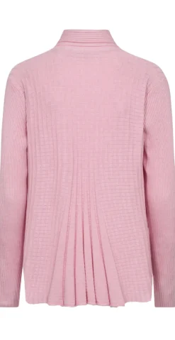 Kort claudisse cardigan lilac sachet melange