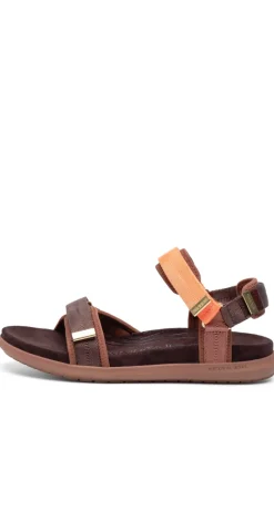 Line lite sandal chocolate multi