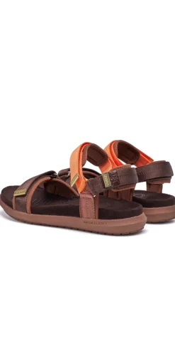 Line lite sandal chocolate multi