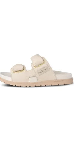 Lisa læder sandaler ivory