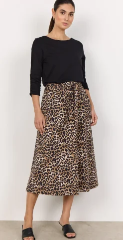 Lola nederdel med leopard print LikeLondon