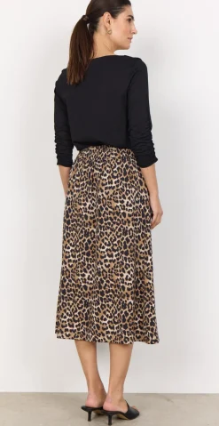 Lola nederdel med leopard print LikeLondon