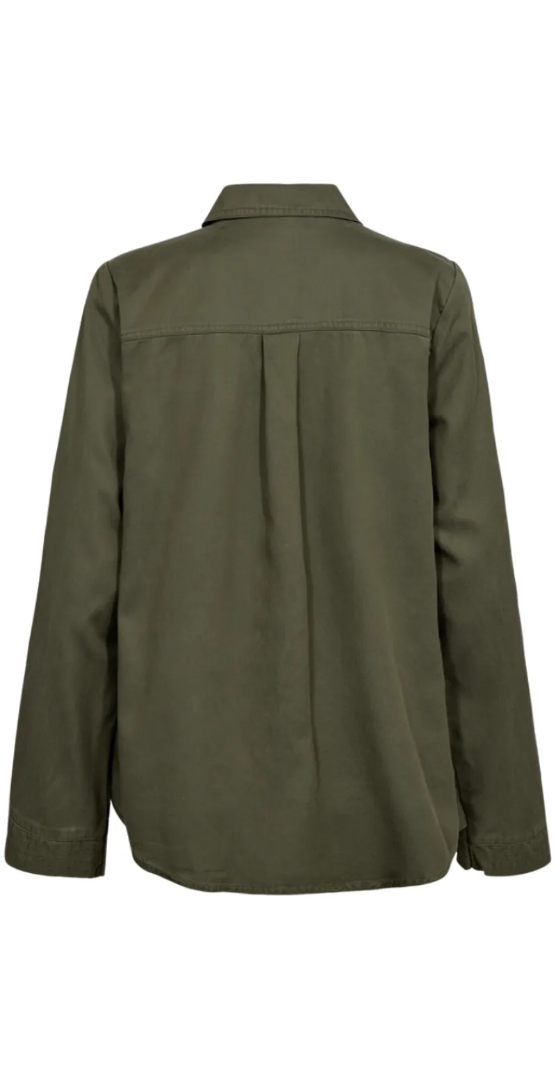 Lulina skjorte deep lichen green