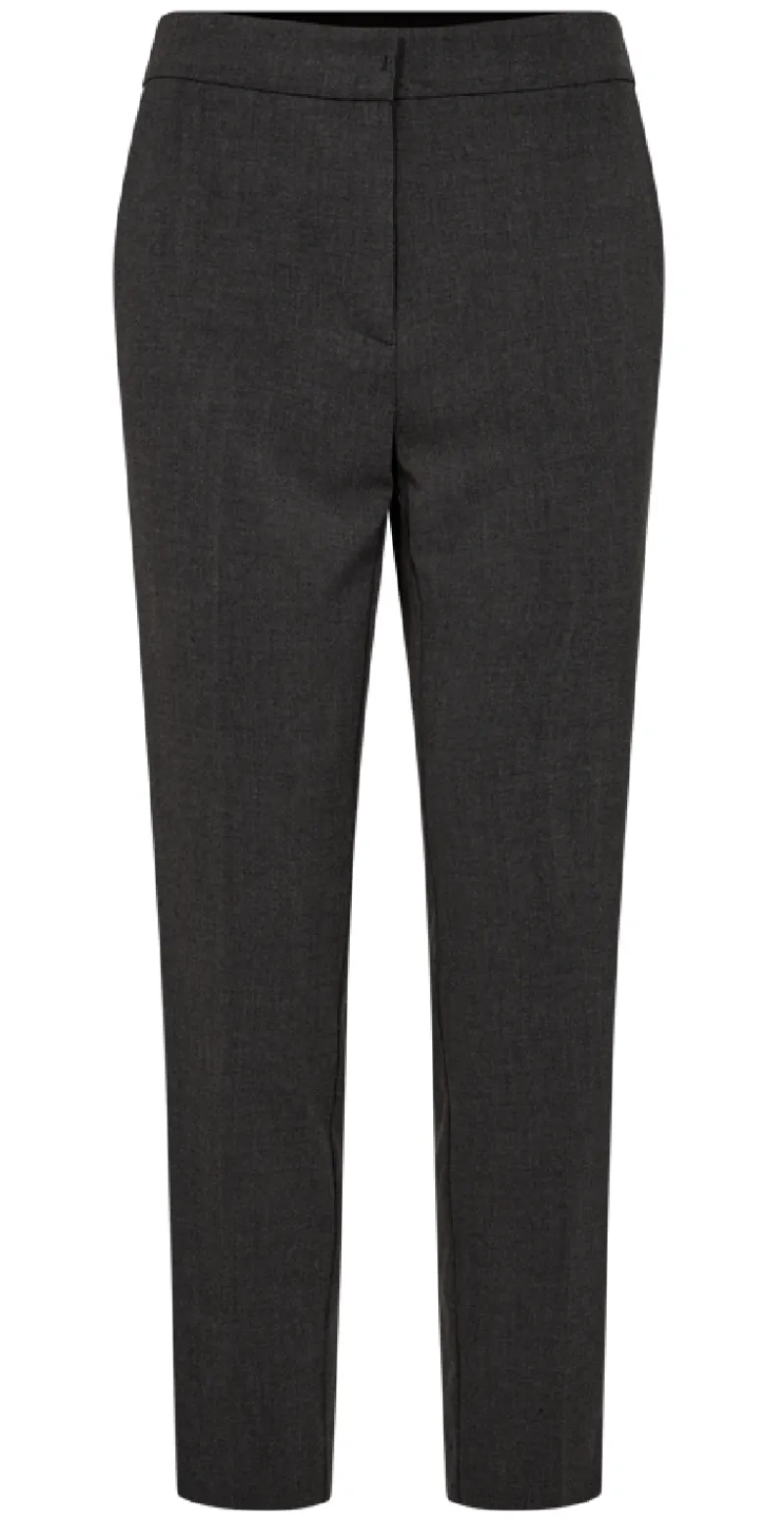 Mabely pants dark grey melange
