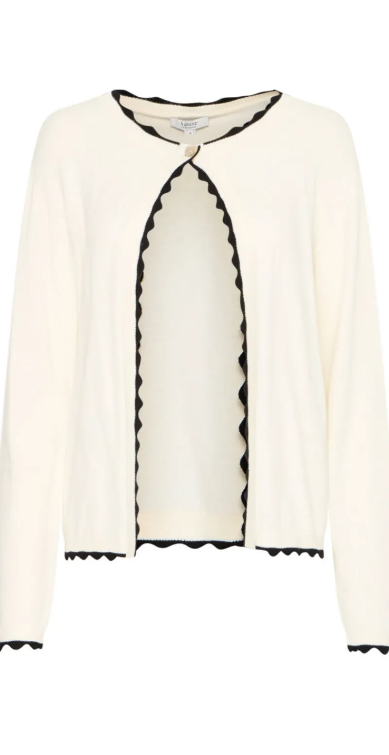 Manja cardigan marshmallow mix