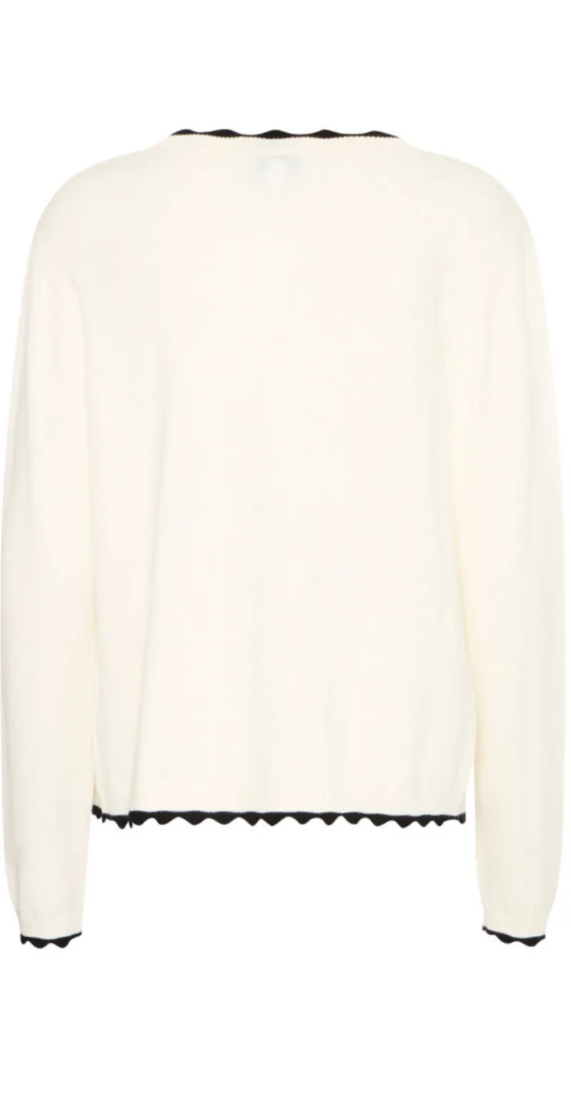 Manja cardigan marshmallow mix