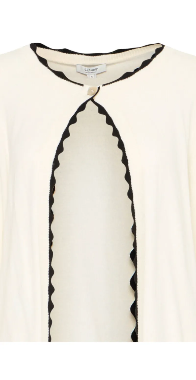 Manja cardigan marshmallow mix