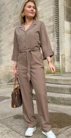 Midde jumpsuit walnut