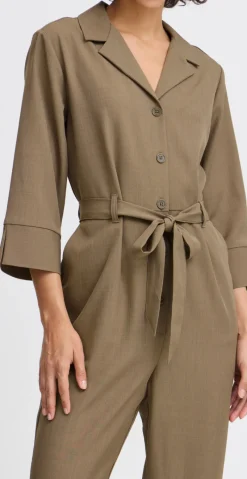 Midde jumpsuit walnut