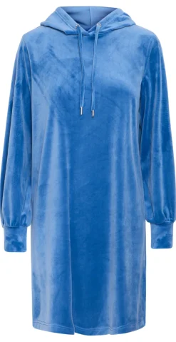 Mitza hoodie kjole blue horizon
